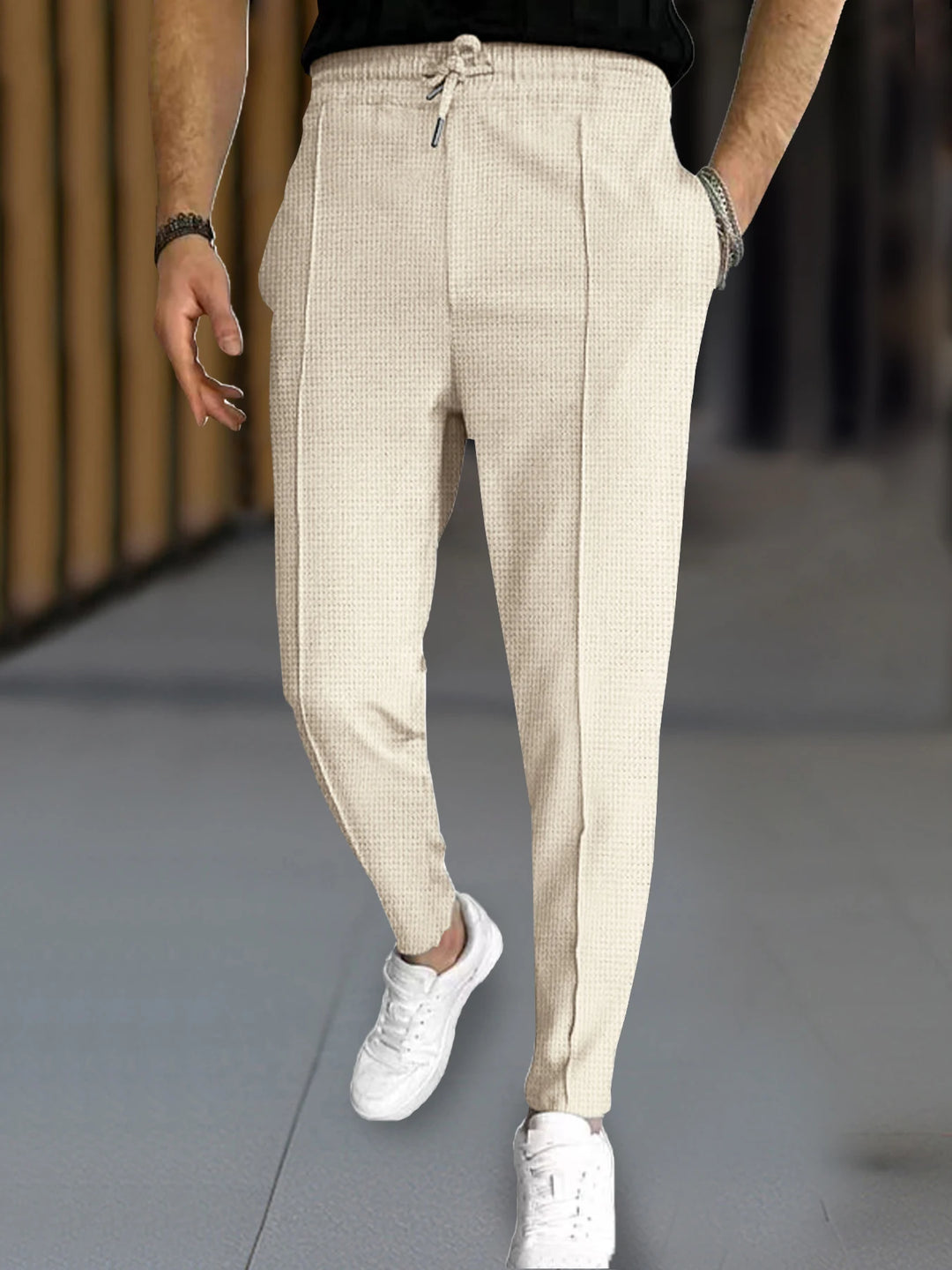 Jake™ | Waffle Slim Pants